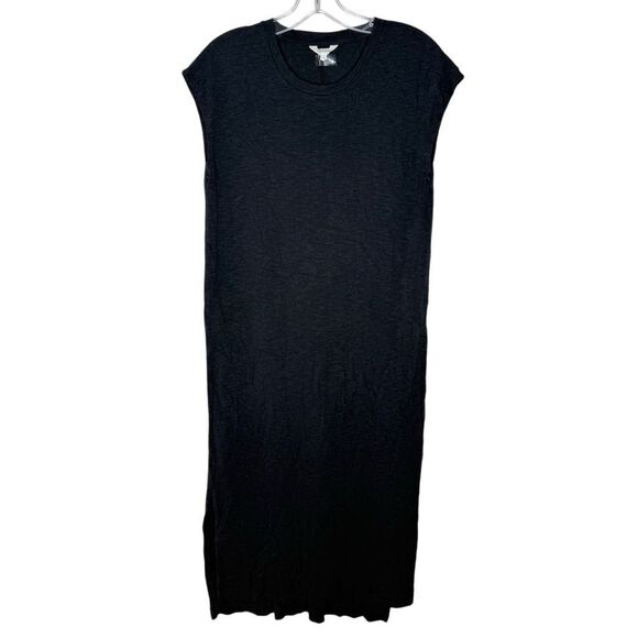 Madewell Dresses & Skirts - Madewell Black Short Sleeve Shirt Dress Size S Round Neck Casual Lightweight
